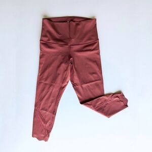 Lululemon Wunder Under Crop High-Rise *Roll Down Scallop Full-On Luxtreme 23"